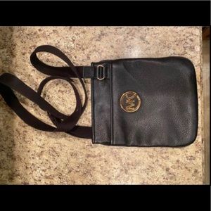 Michael Kors black small satchel